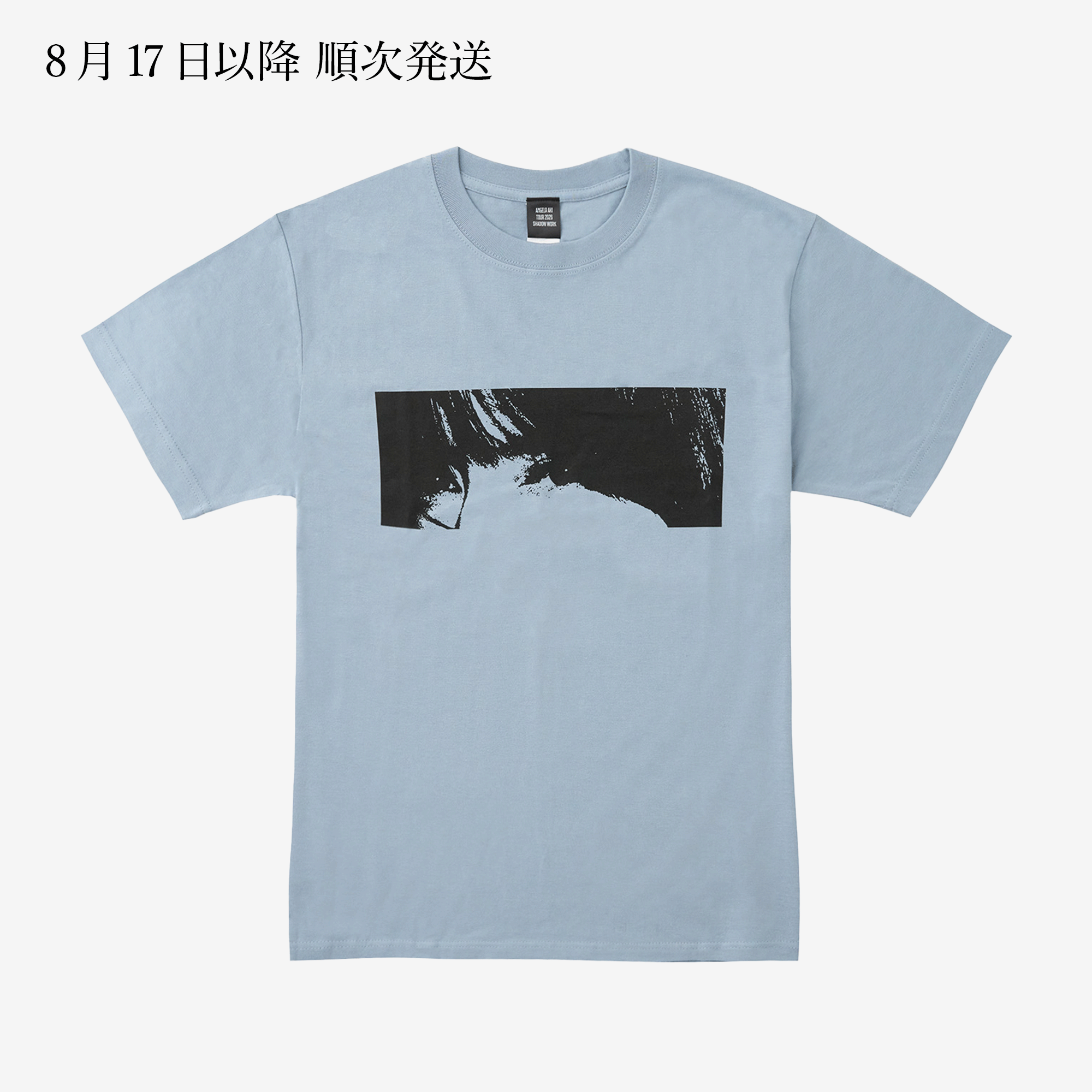 Tシャツ SHADOW WORK (Blue)【S】「Angela Aki Tour 2026 SHADOW WORK」