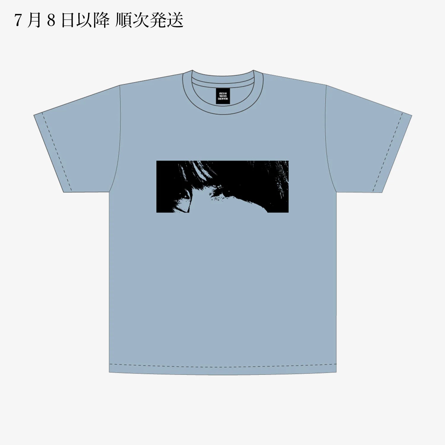 Tシャツ SHADOW WORK (Blue)【S】「Angela Aki Tour 2026 SHADOW WORK」